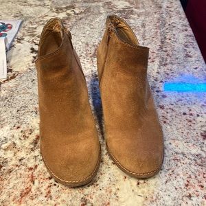 Lucky suede booties